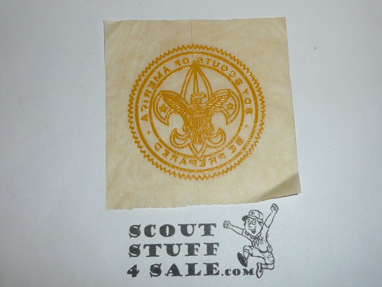 1960's Boy Scouts of America Emblem Decal - Boy Scout