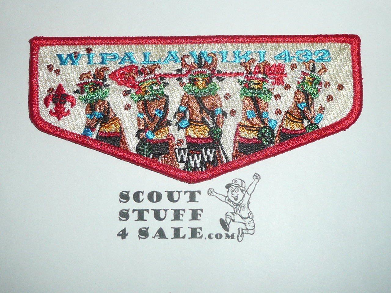 Order of the Arrow Lodge #432 Wipala Wiki s241 65th Anniversary Flap Patch