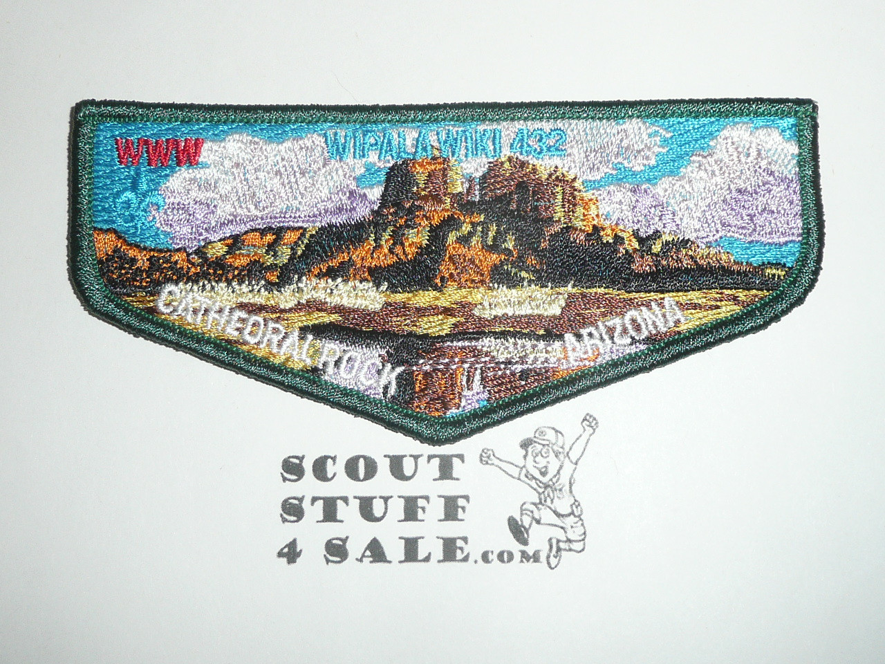Order of the Arrow Lodge #432 Wipala Wiki s188 Cathedral Rock Flap Patch