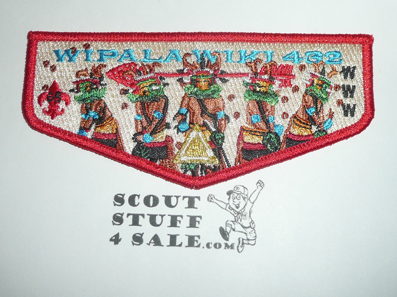 Order of the Arrow Lodge #432 Wipala Wiki s252 65th Anniversary Vigil Flap Patch
