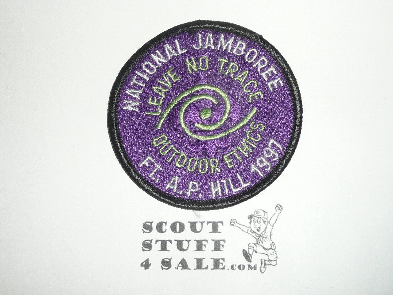 1997 National Jamboree Leave No Trace Outdoor Ethics Patch