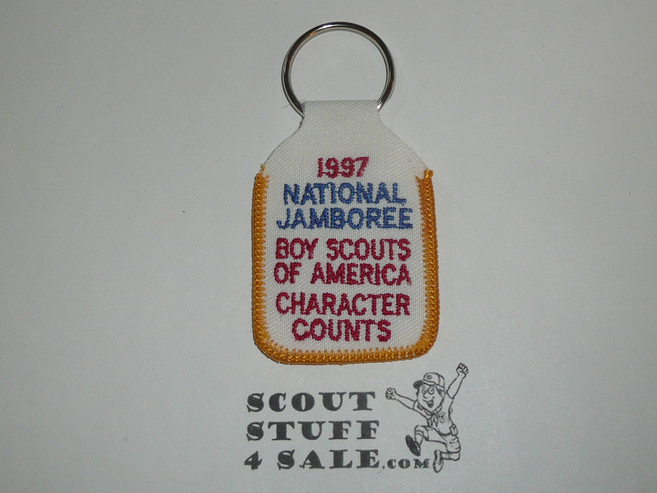 1997 National Jamboree Embroidered Key Chain
