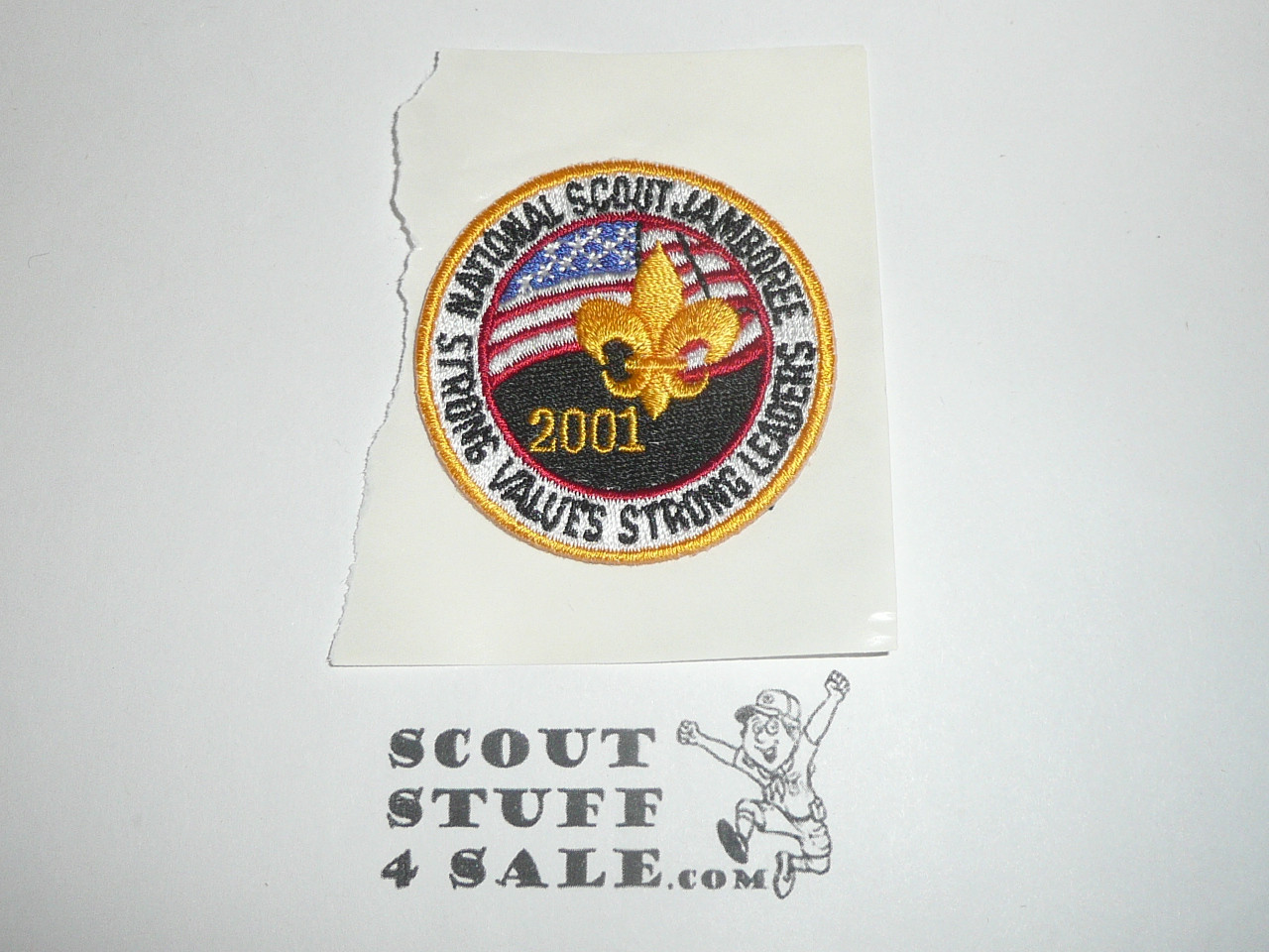 2001 National Jamboree Adhesive Embroidered Patch