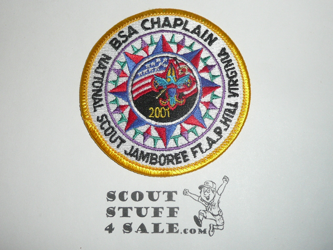2001 National Jamboree Chaplain Patch