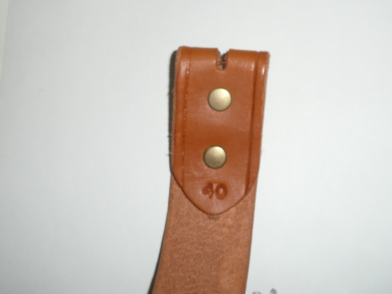 Philmont Scout Ranch, Tooled Leather Belt, 40" waist, Unused