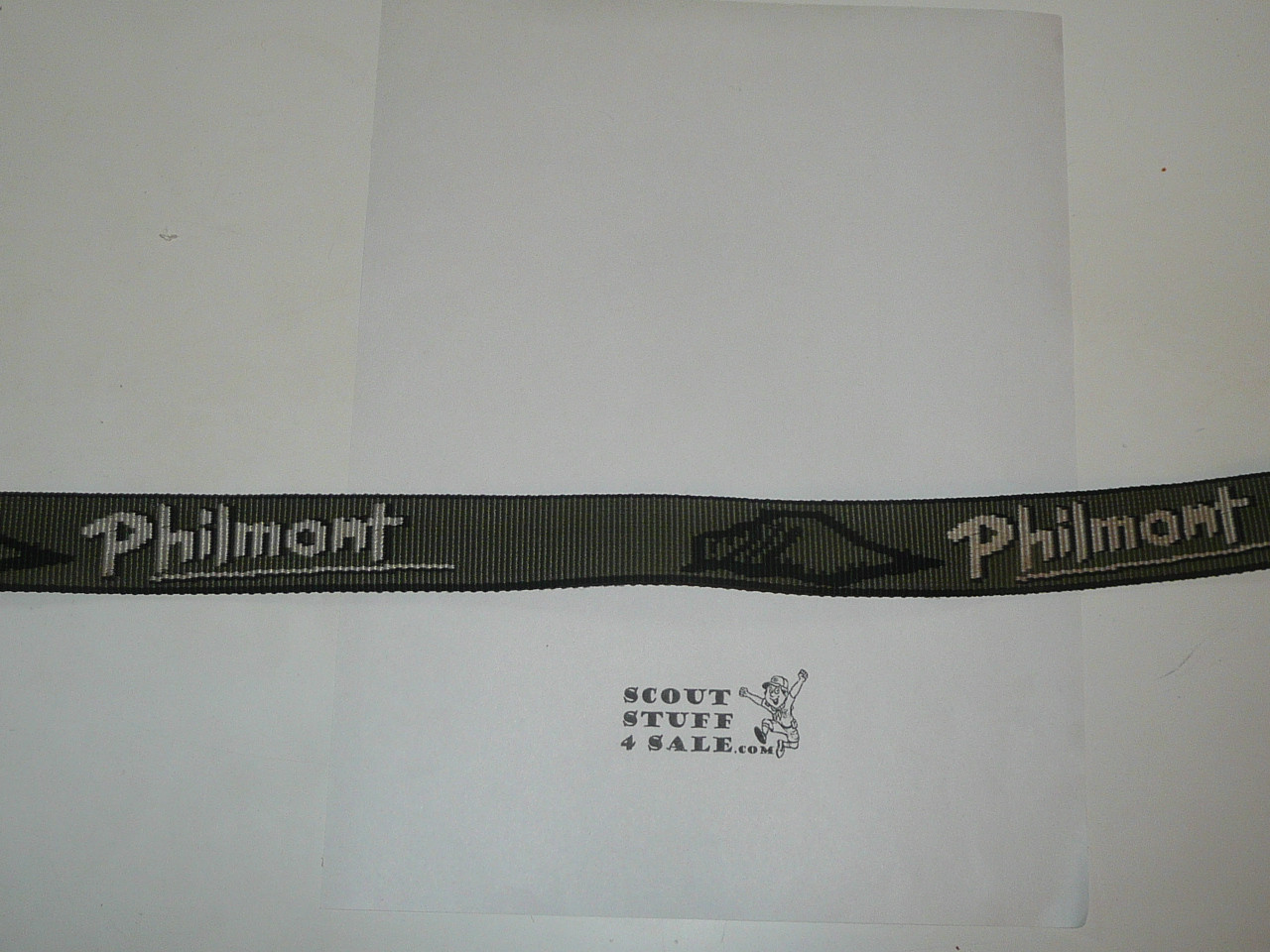 Philmont Scout Ranch, Webbed Belt, XL waist, Unused, can be trimmed to size