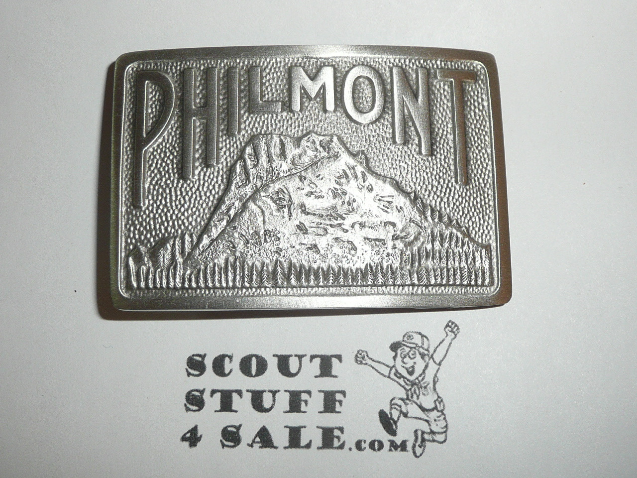 Philmont Scout Ranch, Pewter Cast Belt Buckle