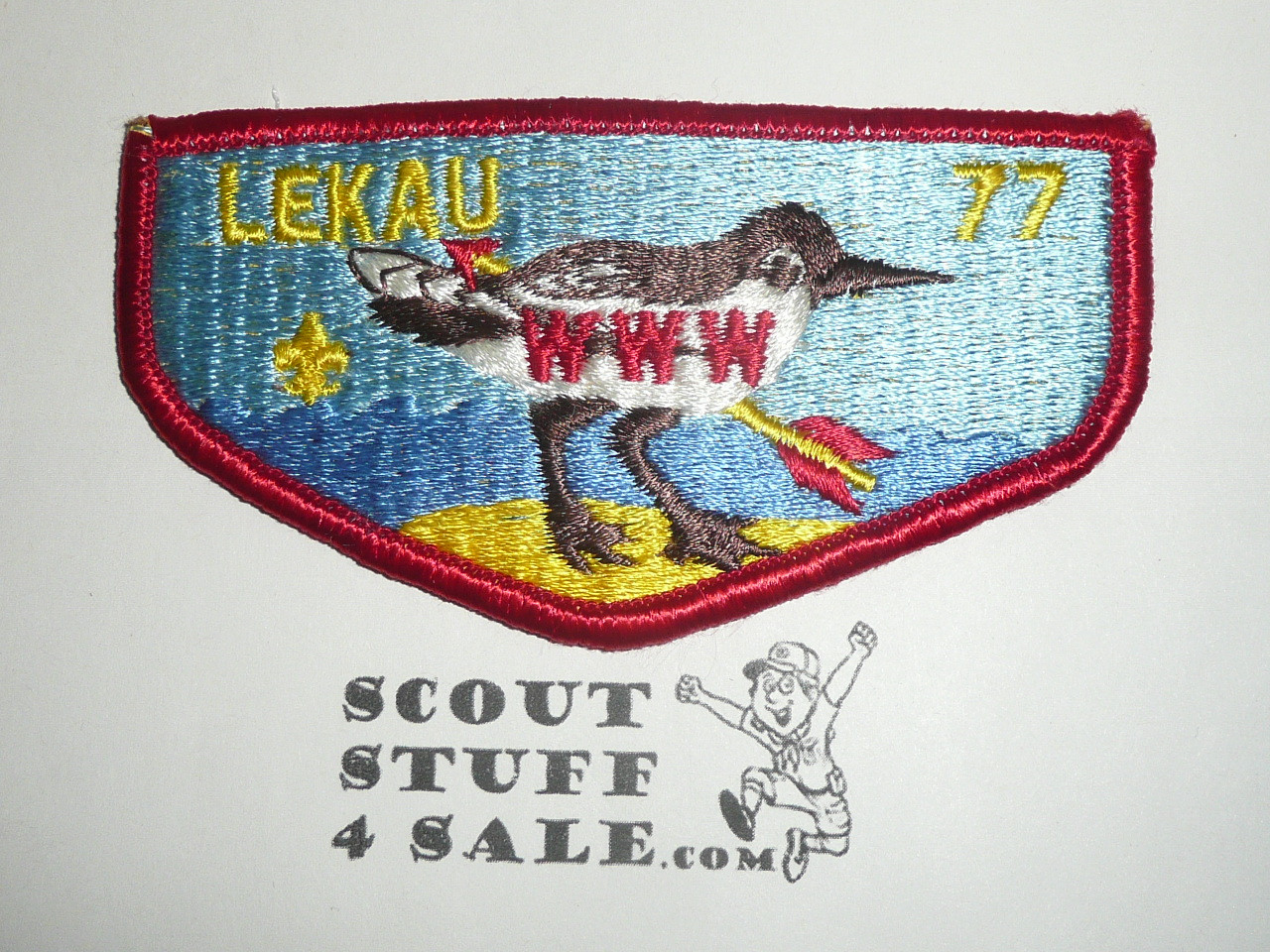 Order of the Arrow Lodge #77 Lekau s11 Flap Patch