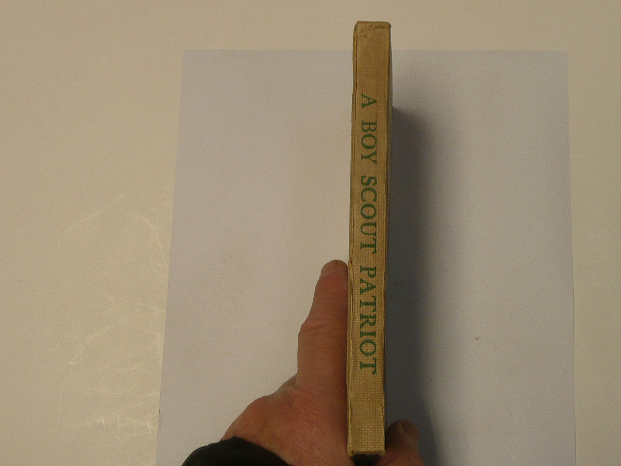 A Boy Scout Patriot, by Edward Griggs, 1921 First Edition, Hardbound, Boy Scout Story Book