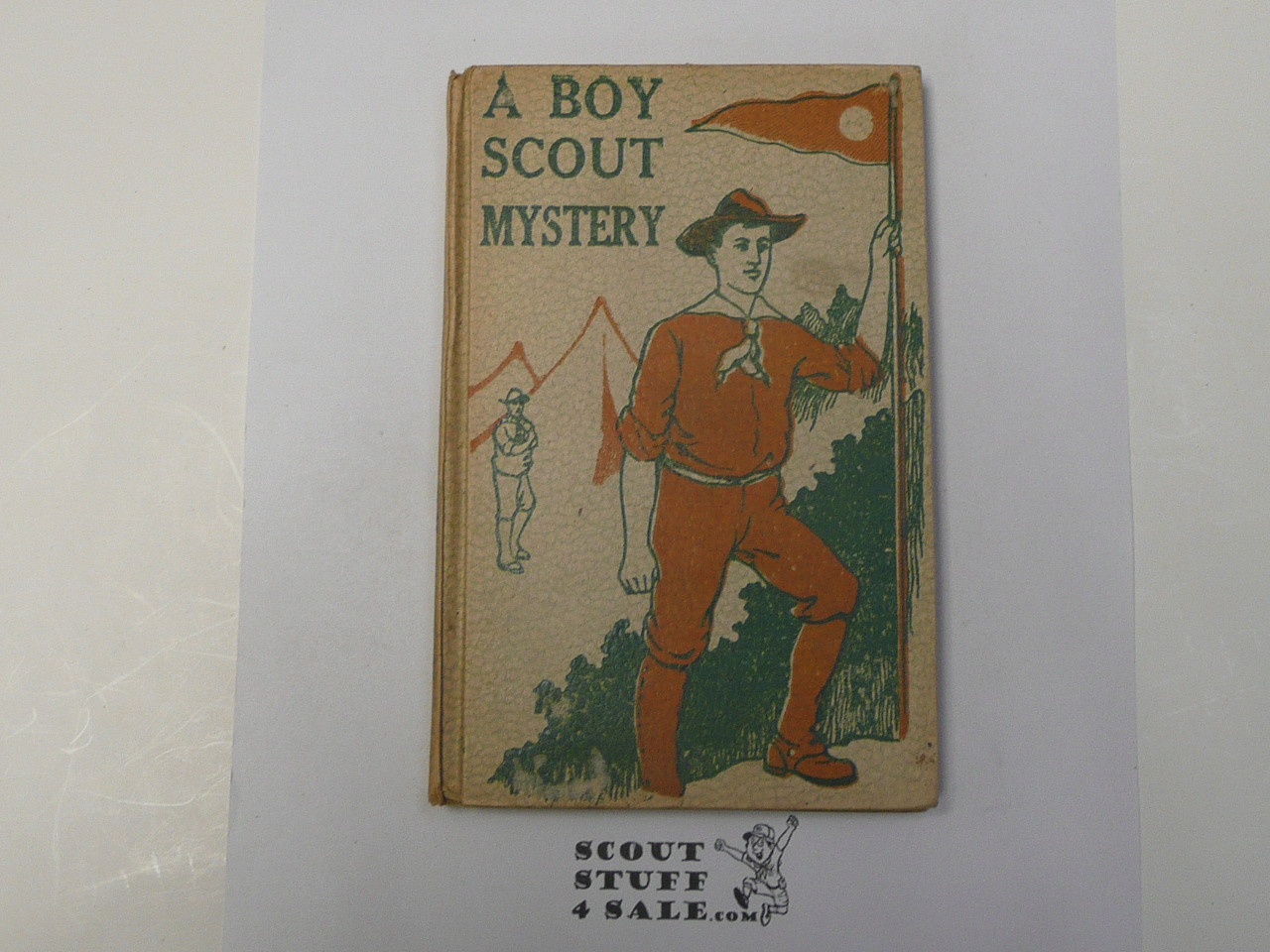 A Boy Scout Mystery, by Edward Griggs, 1921 First Edition, Hardbound, Boy Scout Story Book