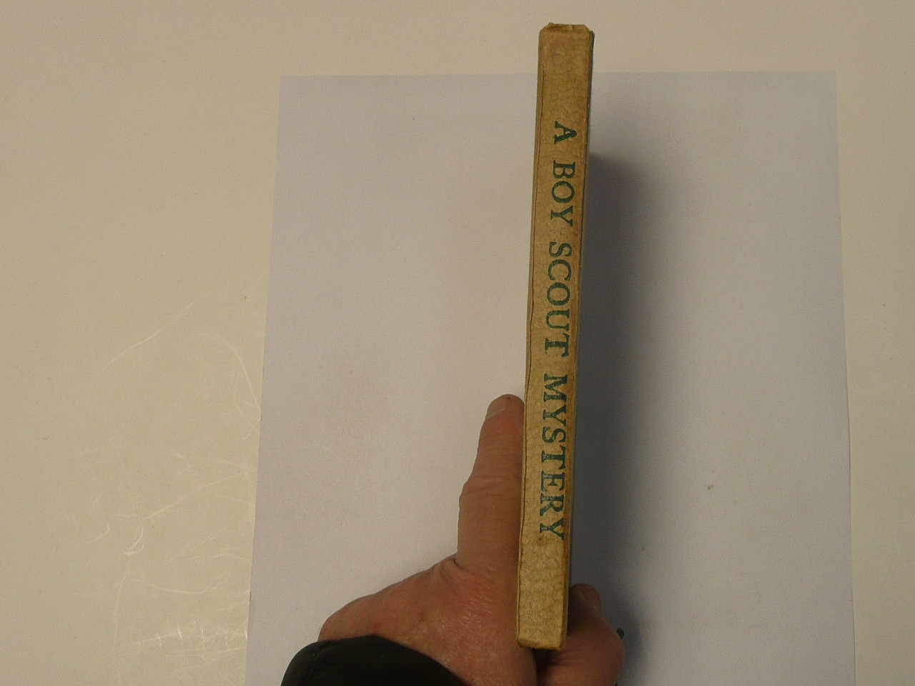 A Boy Scout Mystery, by Edward Griggs, 1921 First Edition, Hardbound, Boy Scout Story Book