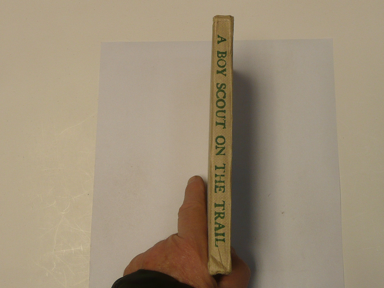 A Boy Scout on the Trail, by Edward Griggs, 1921 First Edition, Hardbound, Boy Scout Story Book #2