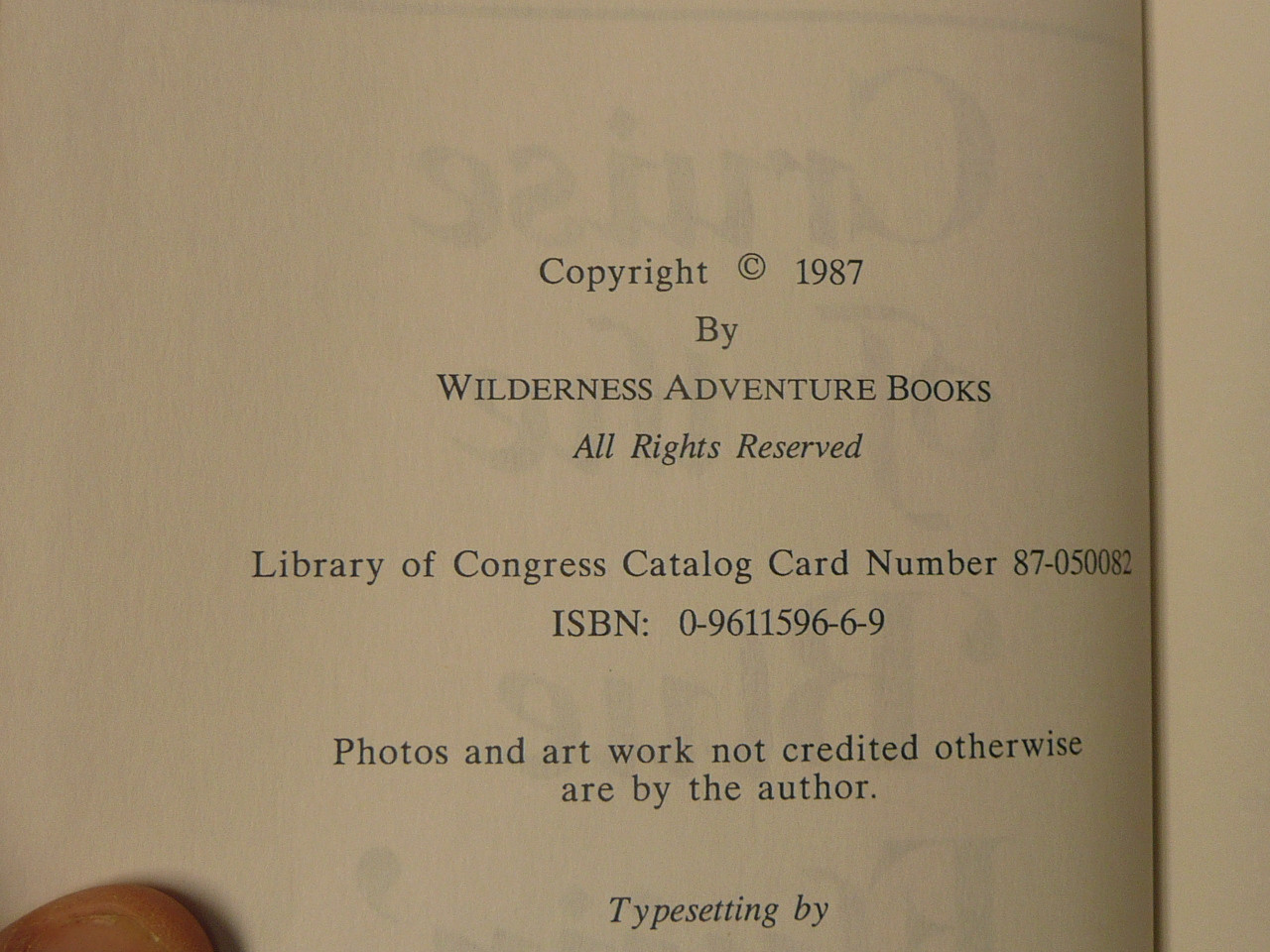 Cruise of the Blu Flujin, By Ken C. Wise, 1987 First Printing, Hardbound with Dust Jacket, Youth Adventure Story Book