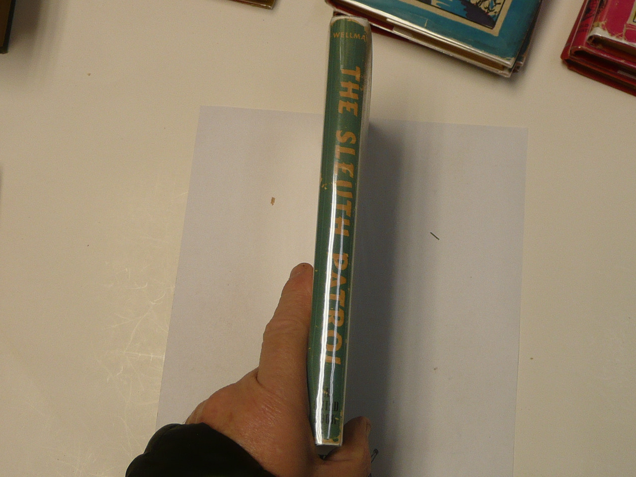 The Sleuth Patrol, By Manly Wade Wellman, 1947 First Printing, Hardbound with Dust Jacket, Boy Scout Story Book