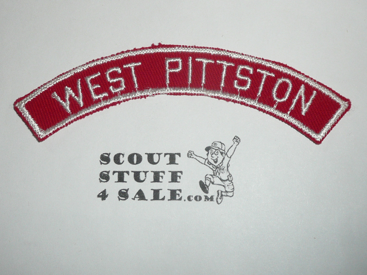 WEST PITTSTON Red and White Community Strip