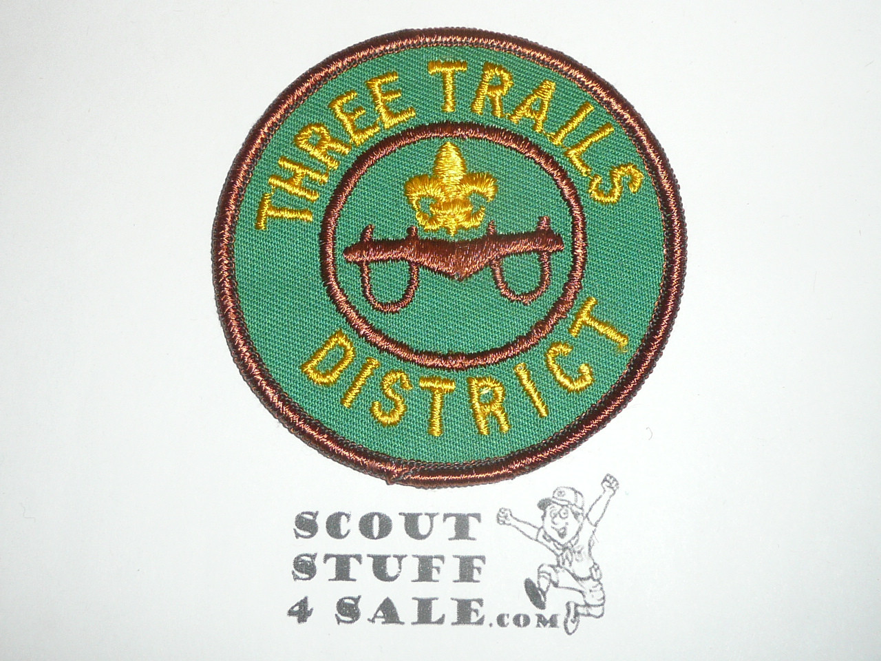 Three Trails District Patch - Boy Scout