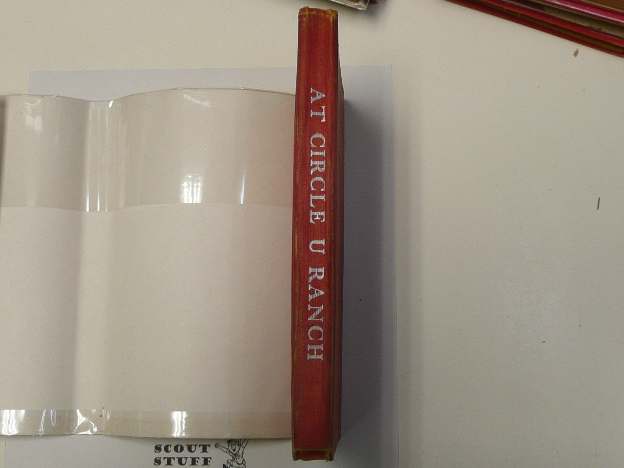 The Scout Patrol Boys At Circle U Ranch, by Jack Wright, 1933 First Edition, Hardbound with Dust Jacket, Boy Scout Story Book