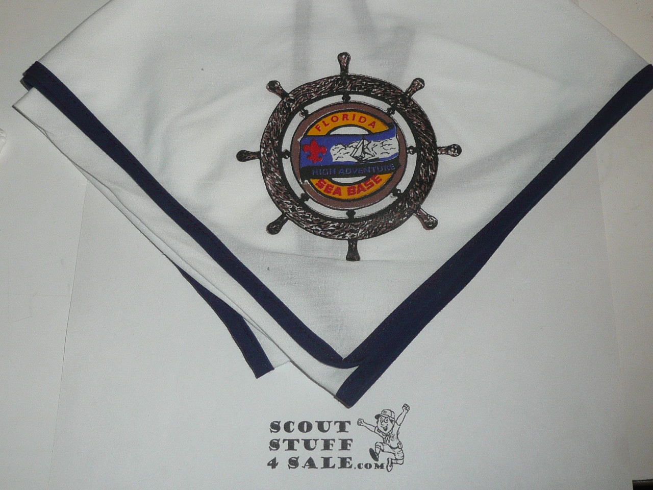 Florida High Adventure Sea base Embroidered Neckerchief