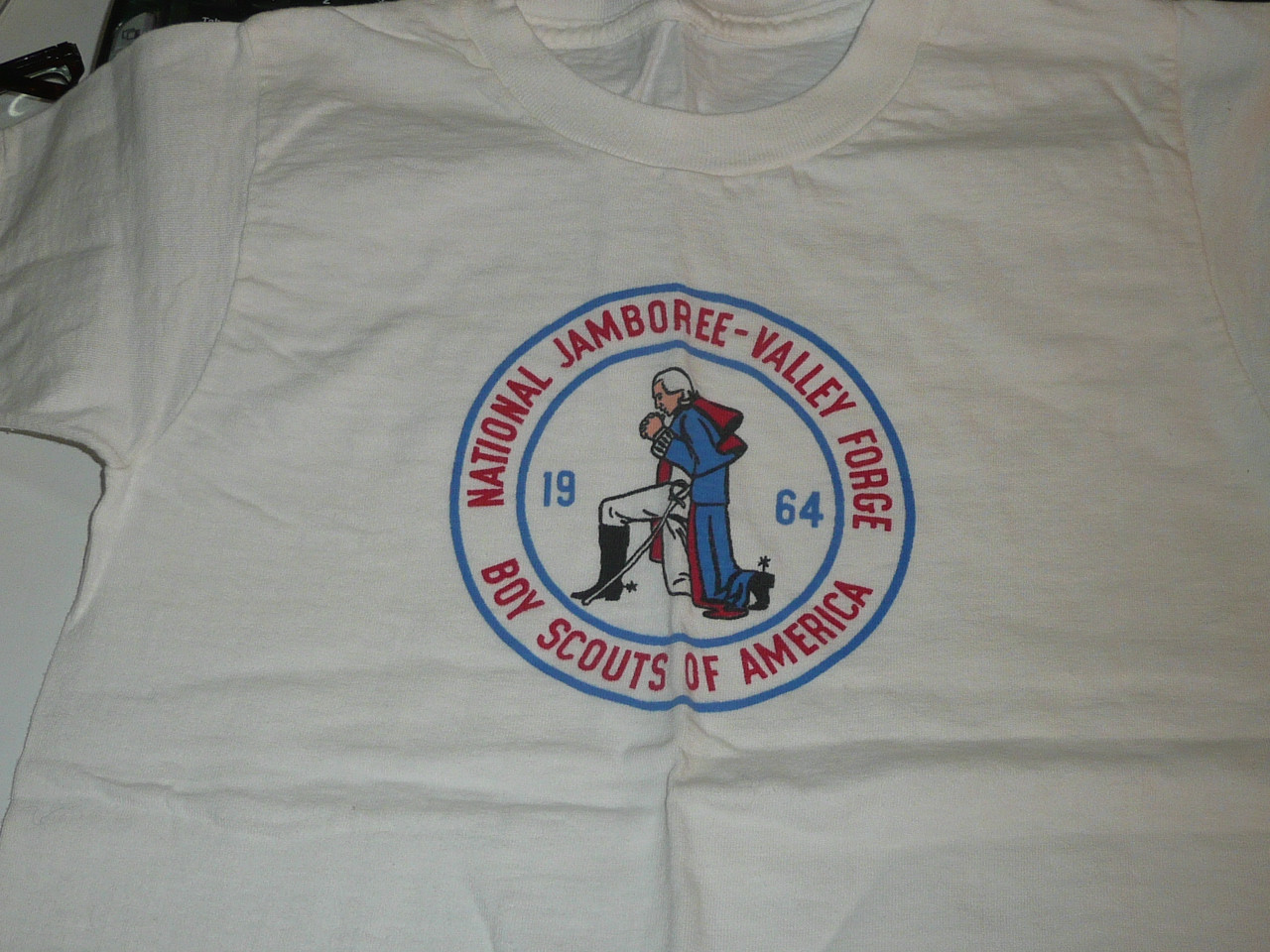 1964 National Jamboree Tee Shirt, Youth Medium, Unused