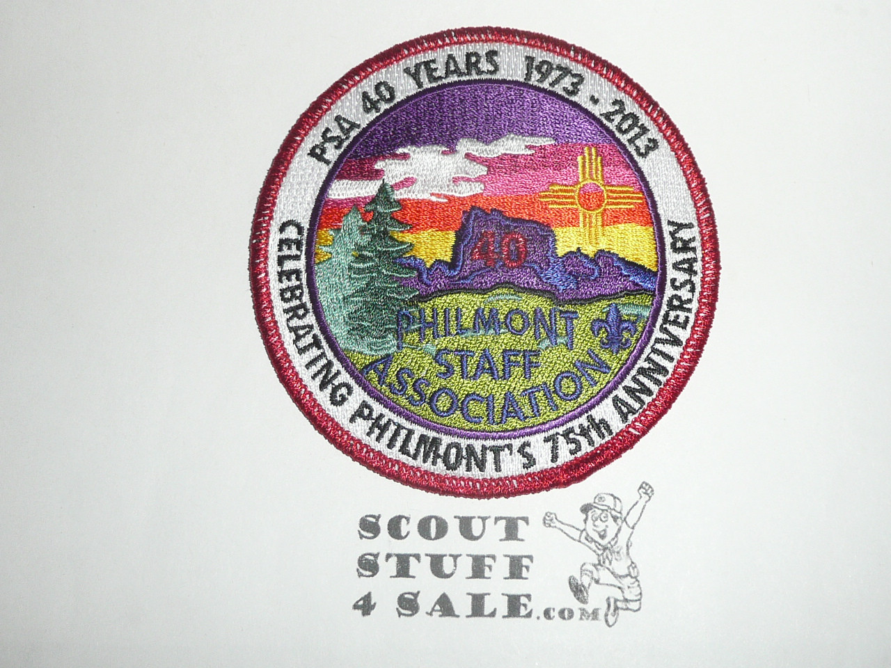 Philmont Scout Ranch, Staff Association 40th Anniversary Patch, 2013