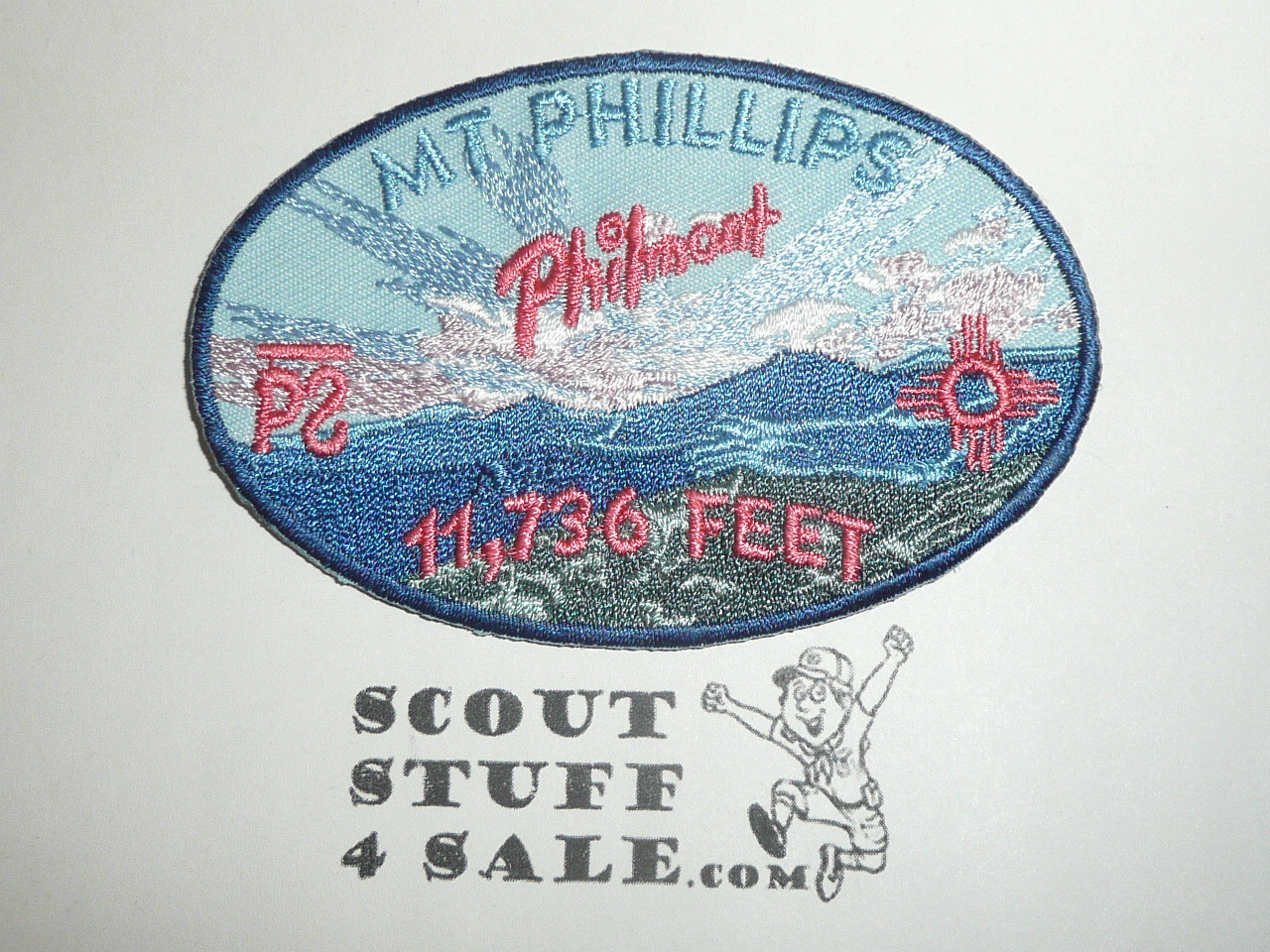Philmont Scout Ranch, Mount Phillips Patch, oval