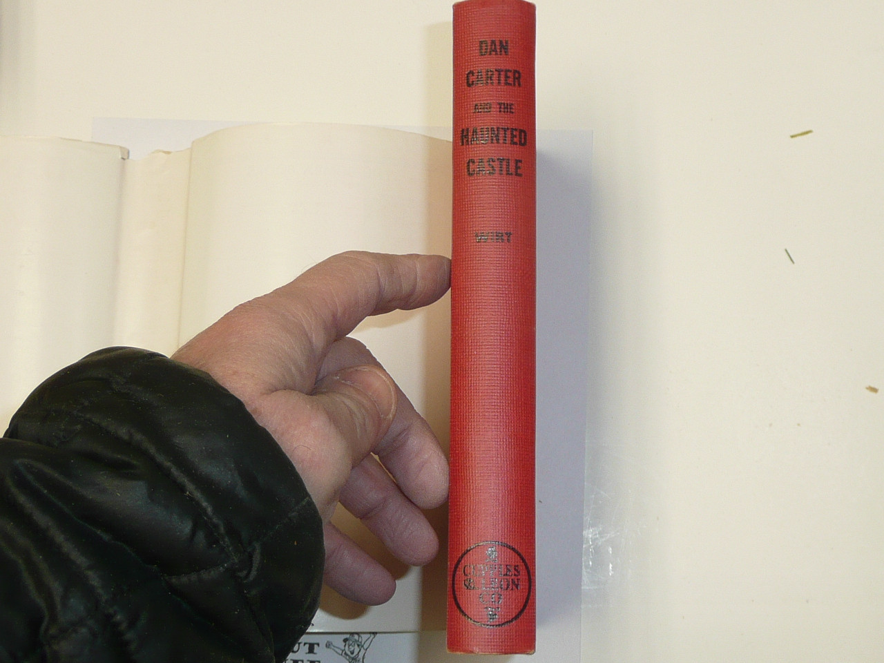 Dan Carter and the Haunted Castle, By Mildred A. Wirt, 1951, Hardbound with Dust Jacket, Boy Scout Story Book
