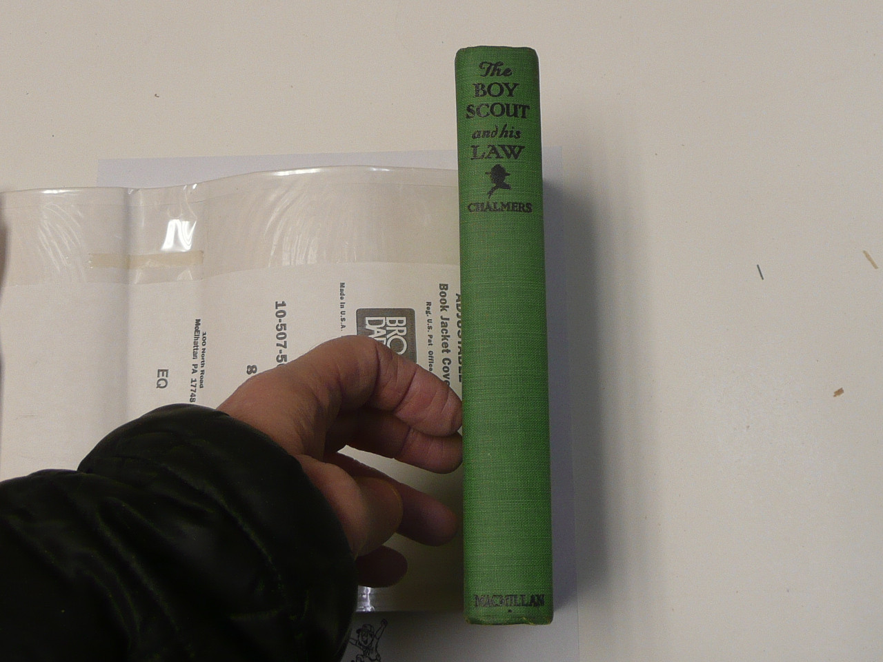 The Boy Scout and his Law, By Barry Chalmers, 1928 First Edition, Hardbound with Dust Jacket, Boy Scout Story Book