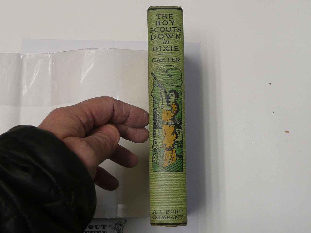 The Boy Scouts Down in Dixie, By Herbert Carter, 1914 First Edition, Hardbound with Dust Jacket, Boy Scout Story Book