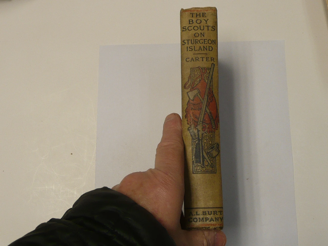 The Boy Scouts on Sturgeon Island, By Herbert Carter, 1914 First Edition, Hardbound, Boy Scout Story Book