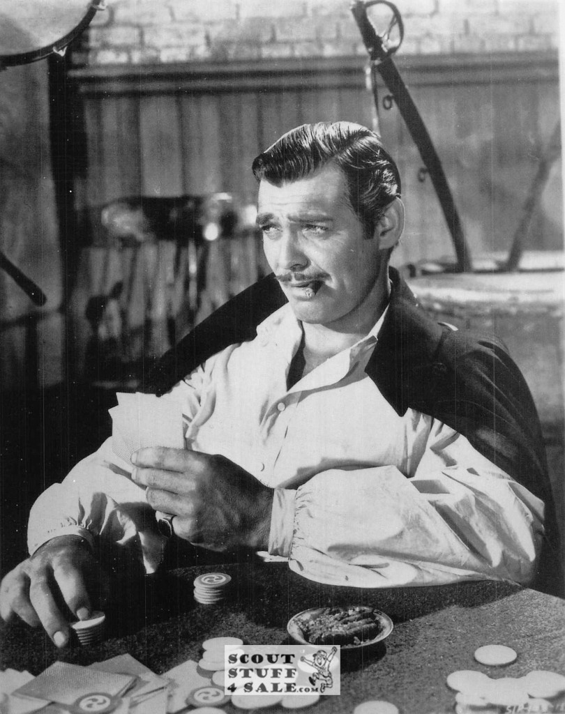 Gone WIth The Wind Clark Gable Movie Postcard by Classico SF #220-068, 8x10"