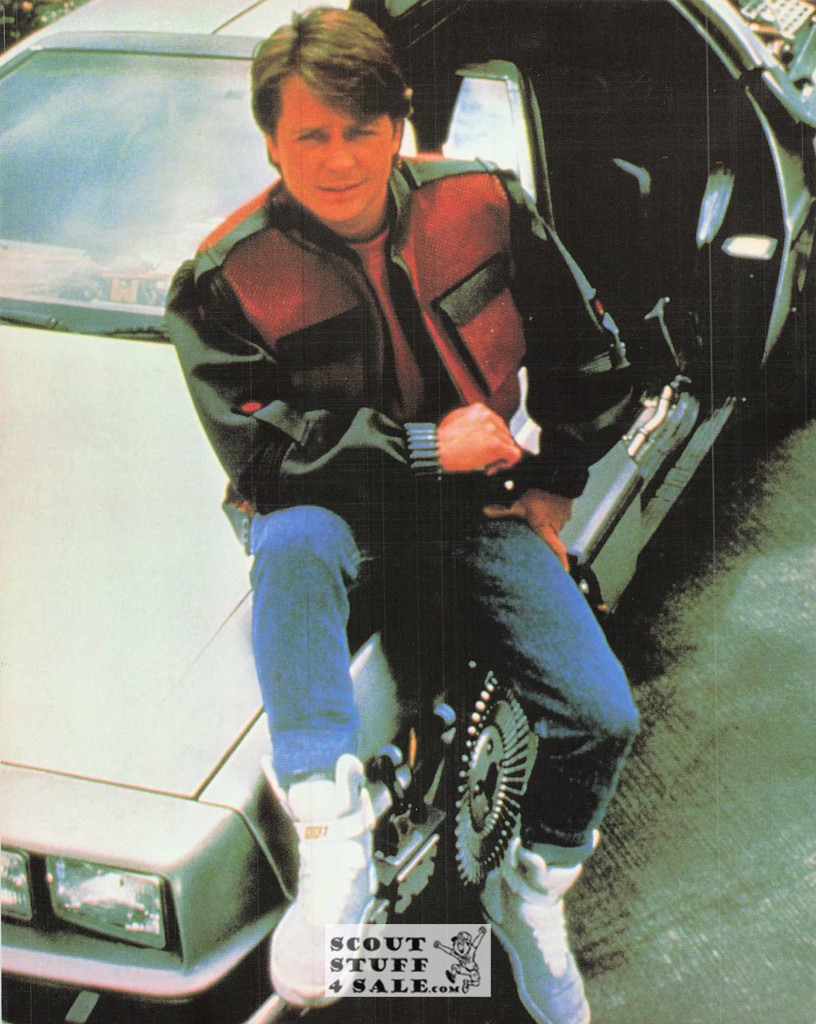 Back to the Future II Michael J. Fox Postcard by Classico SF #220-083, 8x10"