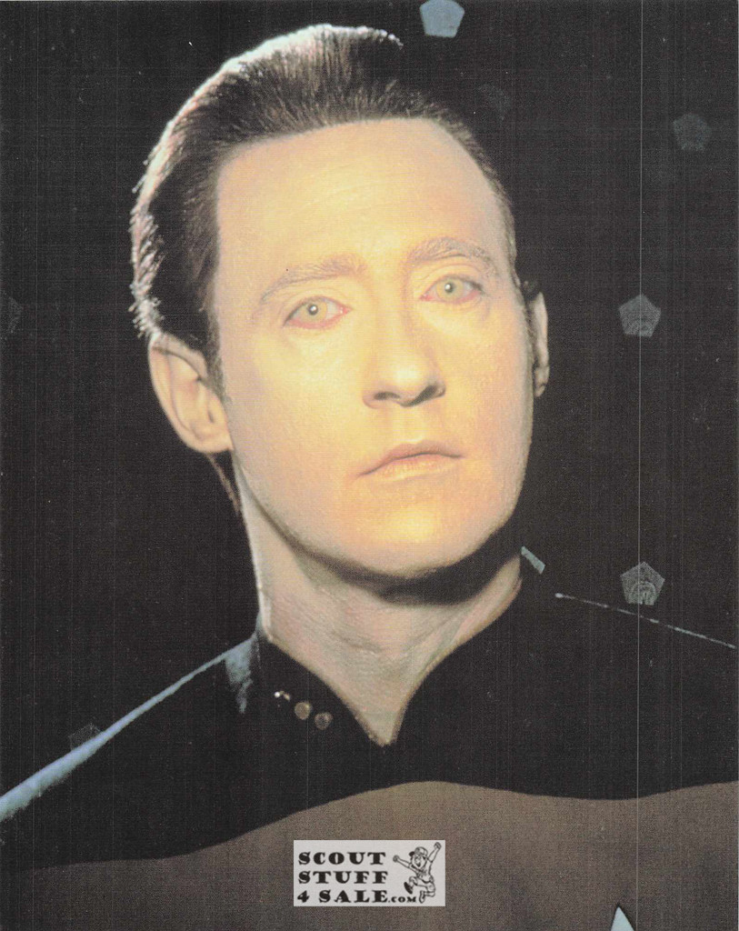 Star Trek Next Generation Data Postcard by Classico SF #220-115, 8x10"