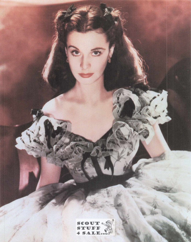Gone WIth The Wind Vivien Leigh Movie Postcard by Classico SF #220-120, 8x10"