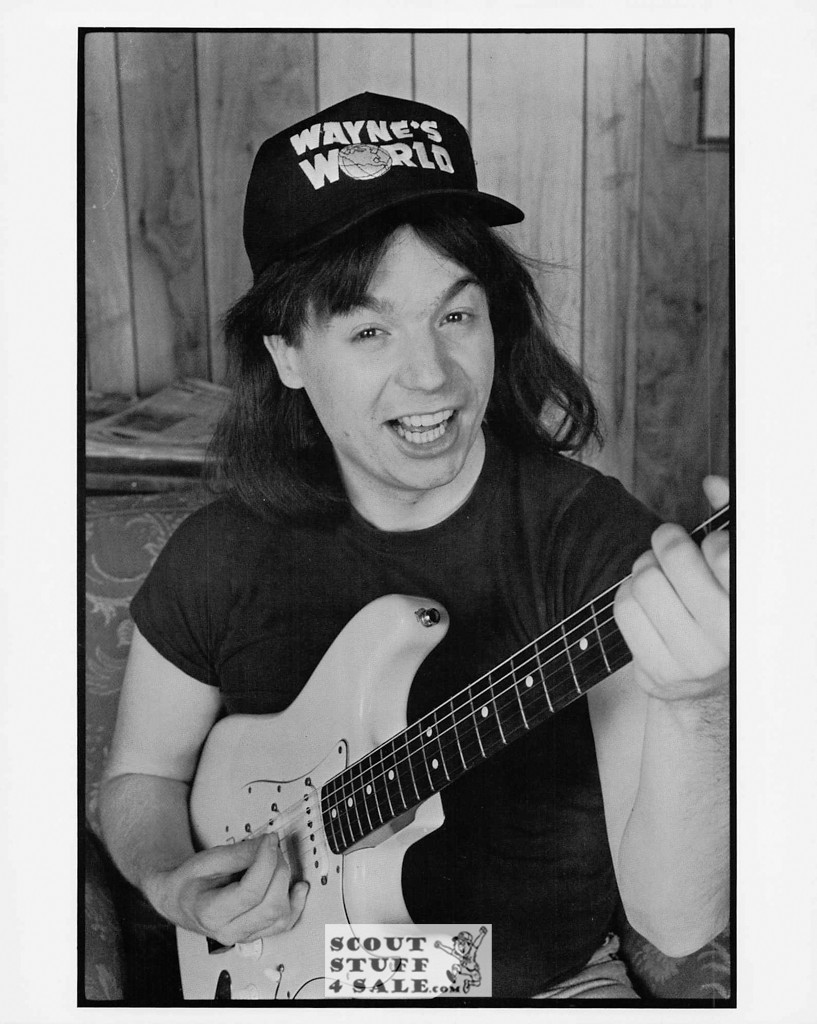 Saturday Night Live Wayne's World Postcard by Classico SF #220-132, 8x10"