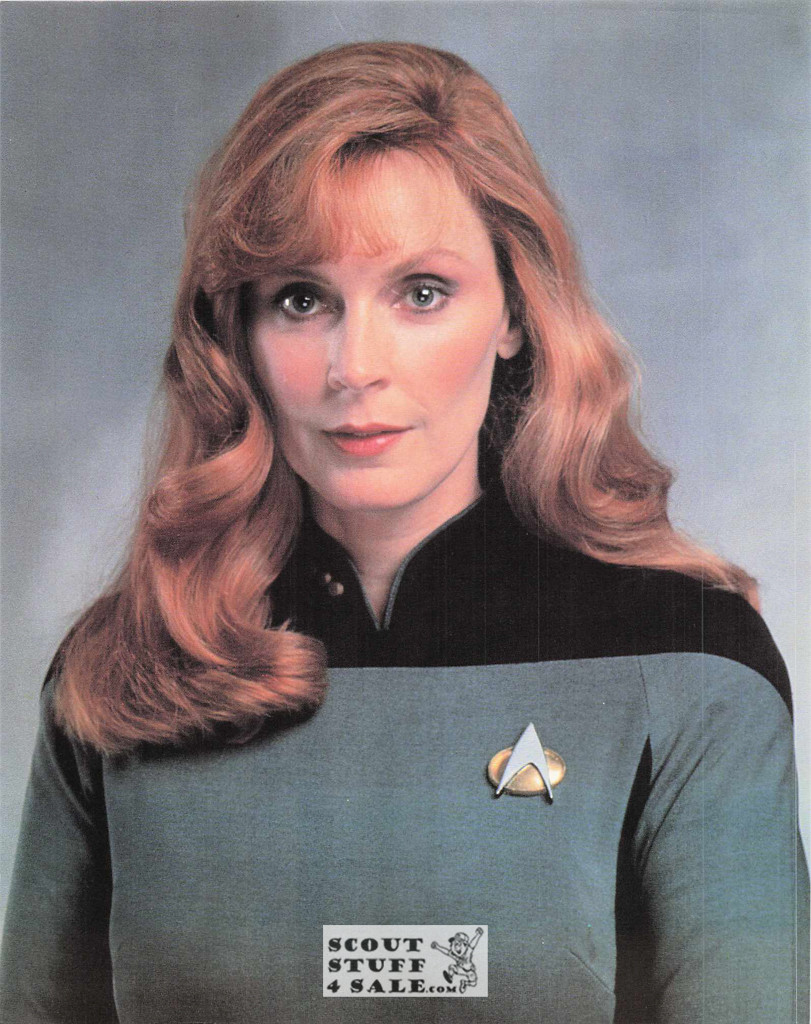 Star Trek Next Generation Dr. Crusher Postcard by Classico SF #220-136, 8x10"
