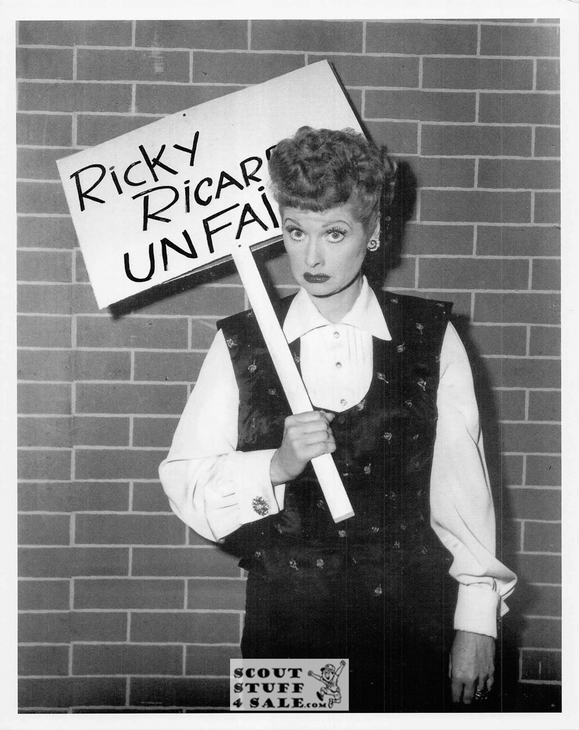 I Love Lucy Lucille Ball Postcard by Classico SF #220-238, 8x10"