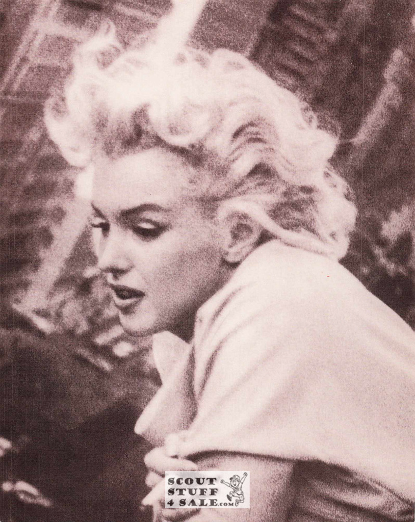 Marilyn Monroe Sepia Postcard by Classico SF #224-006, 8x10"