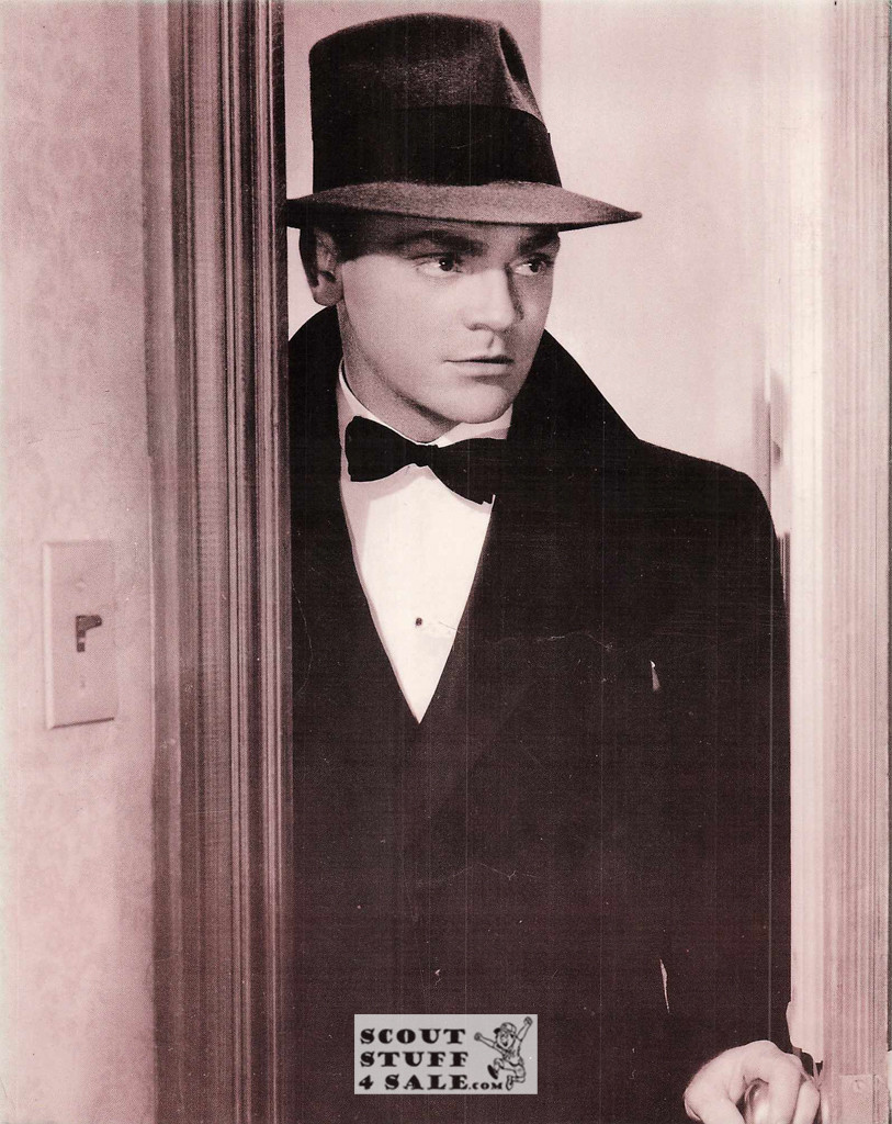 James Cagney Sepia Postcard by Classico SF #224-018, 8x10"