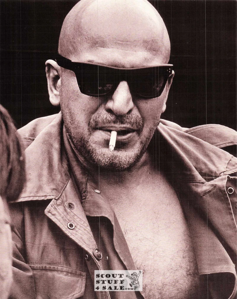 Telly Savalas Sepia Postcard by Classico SF #224-052, 8x10"