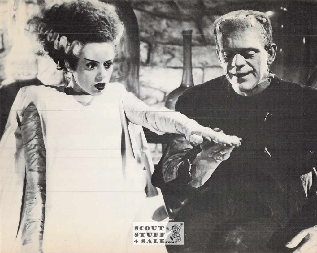 Bride of Frankenstein Postcard by Classico SF #257-005, 8x10"