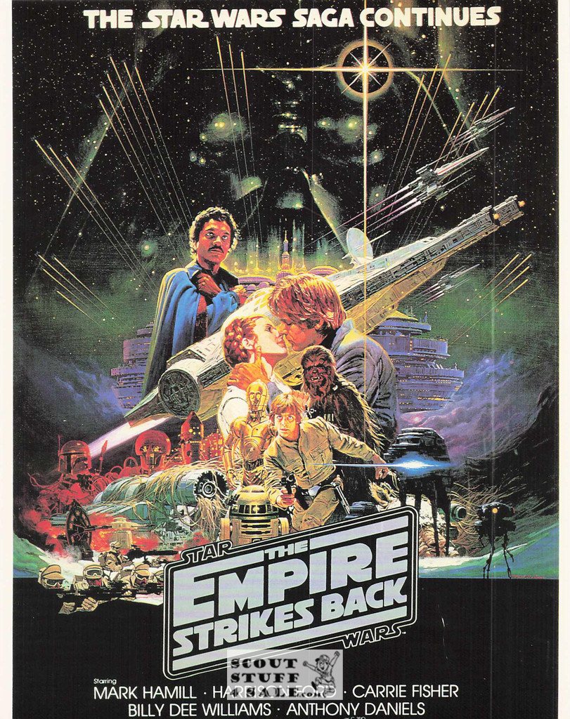 Star Wars Return of the Jedi Movie Poster Postcard by Classico SF #422-011, 8x10"