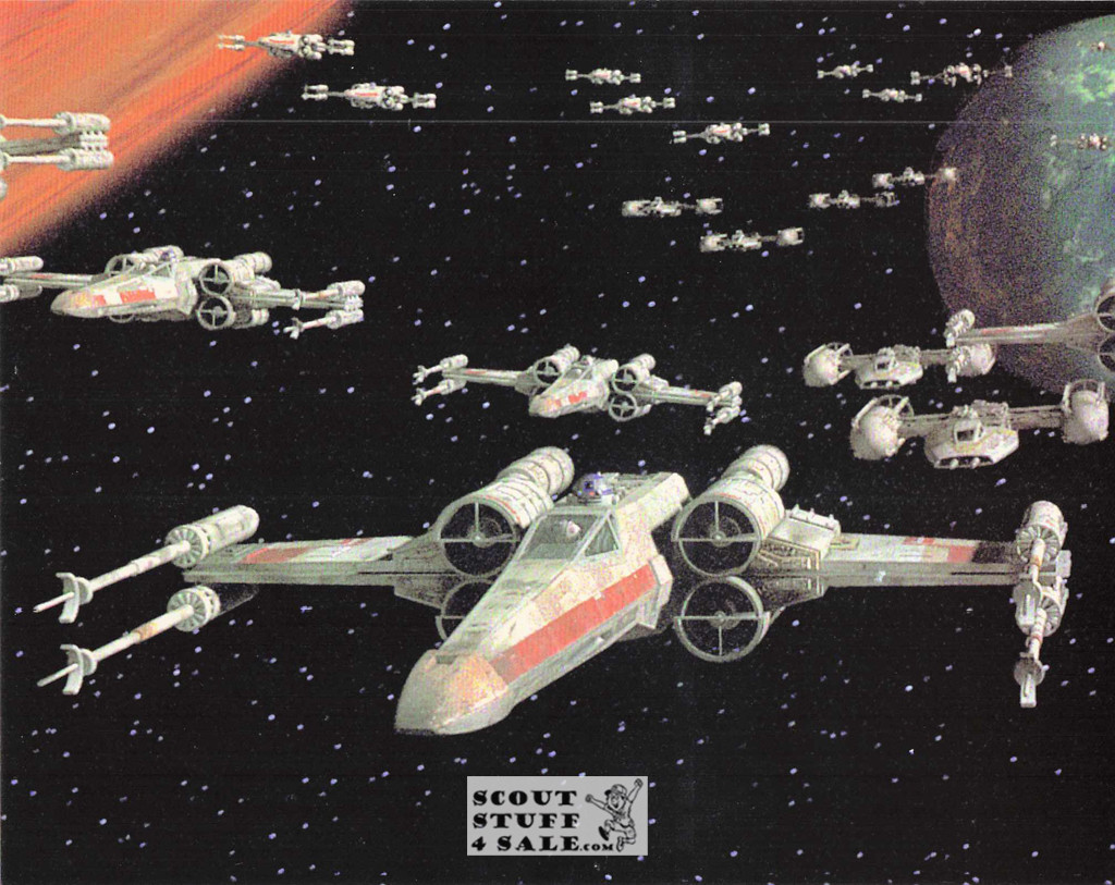 Star Wars Postcard by Classico SF #422-035, 8x10"