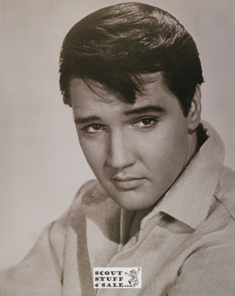 Elvis Presley in Roustabout Sepia Poster Postcard by Classico SF #130-059, 11x14"