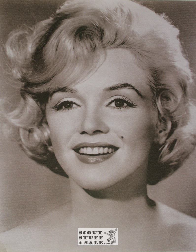 Marilyn Monroe Sepia Poster Postcard by Classico SF #130-070, 11x14"
