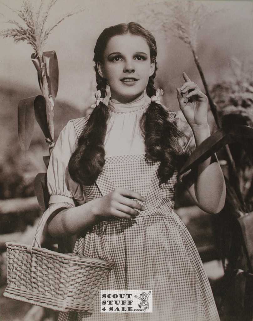 Judy Garland The Wizard of Oz Sepia Poster Postcard by Classico SF #130-087, 11x14"
