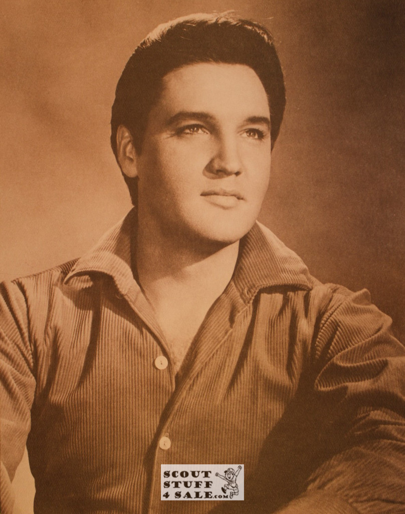 Elvis Presley Sepia Poster Postcard by Classico SF #130-151, 11x14"