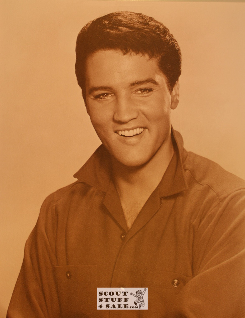 Elvis Presley Sepia Poster Postcard by Classico SF #130-189, 11x14"