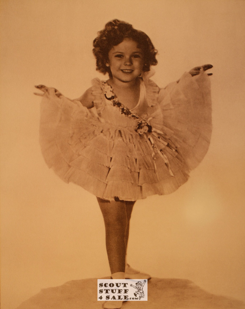 Shirley Temple Sepia Poster Postcard by Classico SF #130-211, 11x14"
