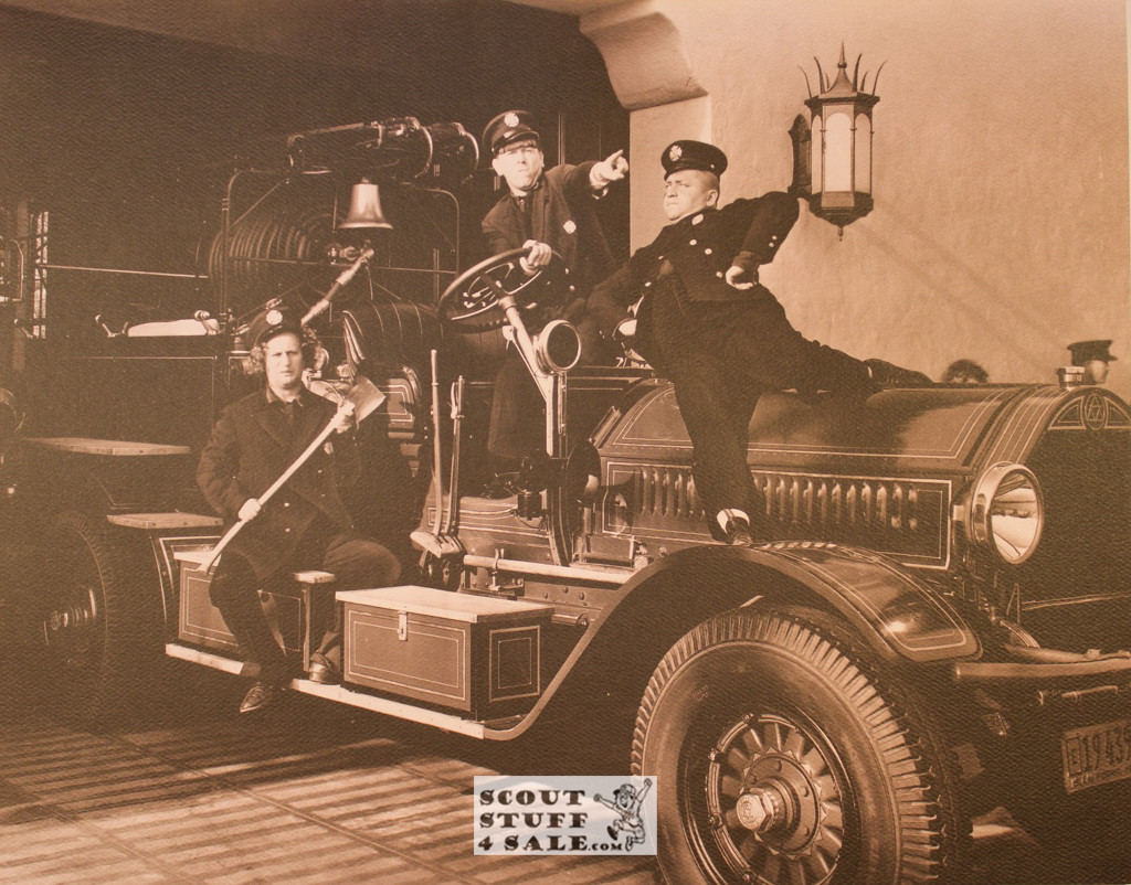 The Three Stooges Sepia Poster Postcard by Classico SF #130-232, 11x14"