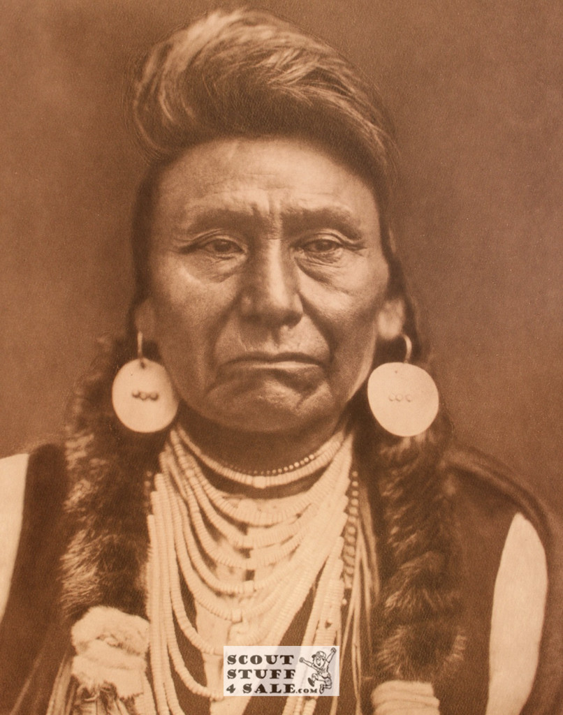 Chief Joseph-Nez Perce Sepia Poster Postcard by Classico SF #130-259, 11x14"